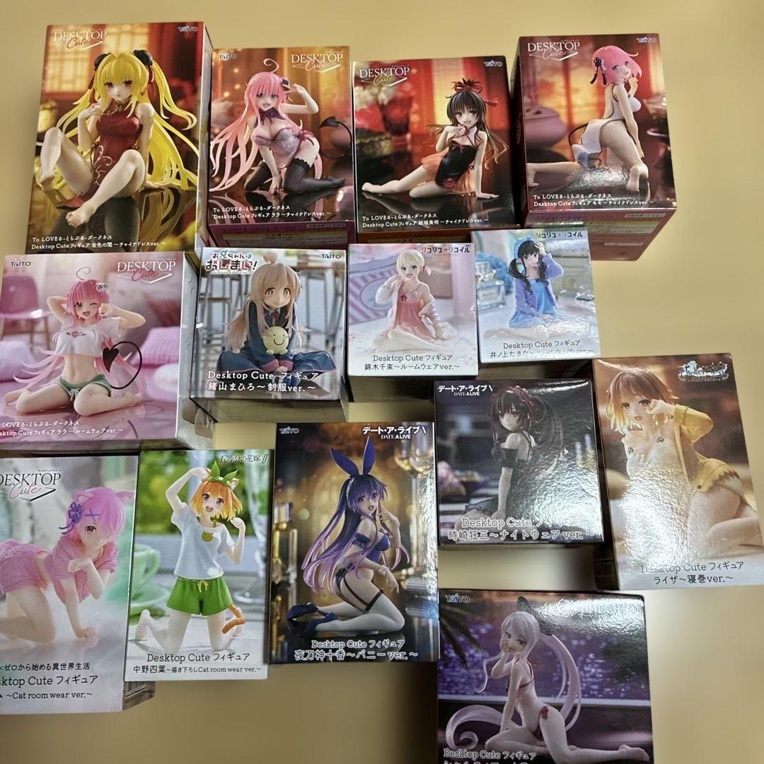 金色の闇等　DESKTOP Cute フィギュア　14体セット