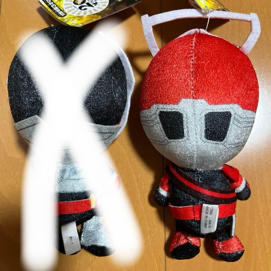 仮面ライダー 平成20 chibi ぬいぐるみ 6個 まとめ売り