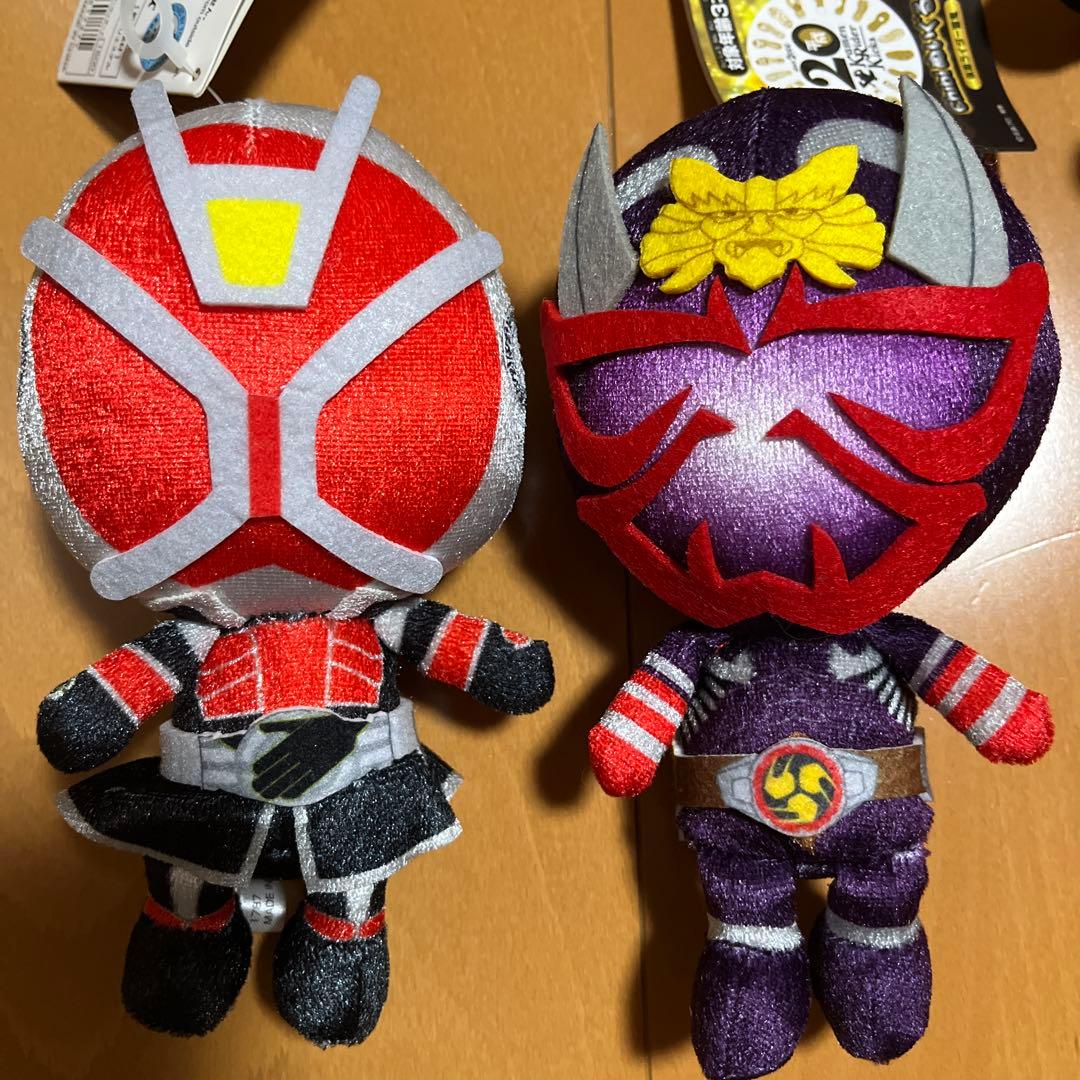 仮面ライダー 平成20 chibi ぬいぐるみ 6個 まとめ売り