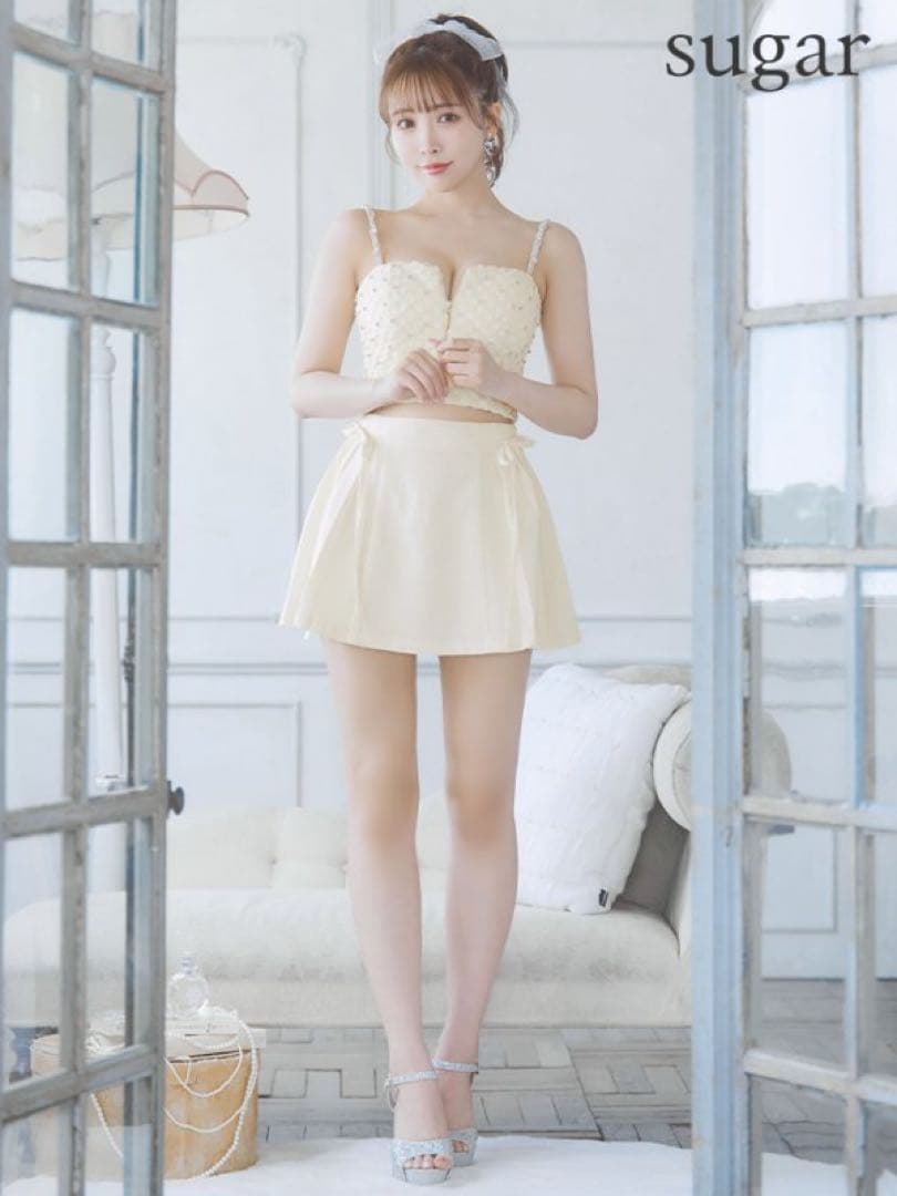 ROBE de FLEURS/ローブドフルール セットアップミニドレス