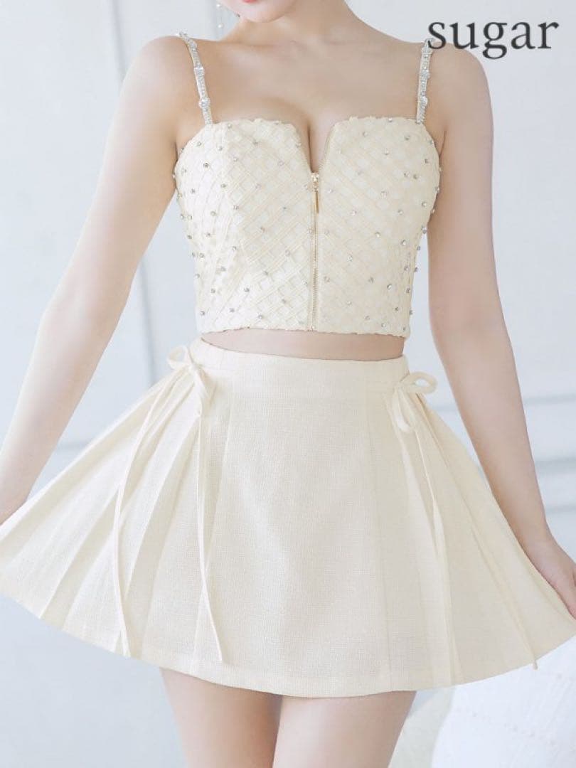 ROBE de FLEURS/ローブドフルール セットアップミニドレス