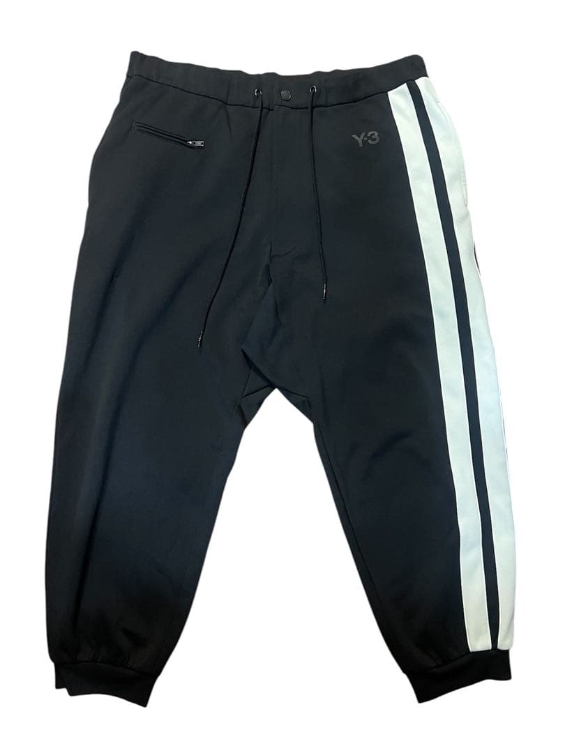 【美品】 Y-3 サルエル パンツ ブラック ホワイト ワイスリー　Mサイズ