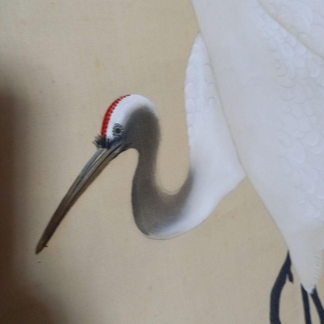 掛軸　旭波に鶴　コレクション