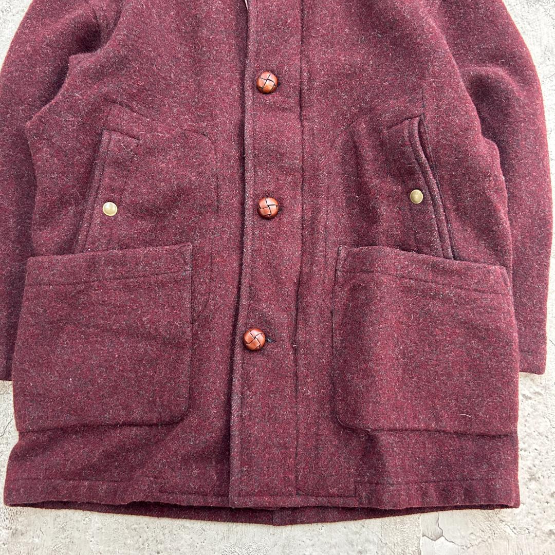 ぺ*パ様 70-80s　L.L.Bean　エルエルビーン　コート　古着　バーガン