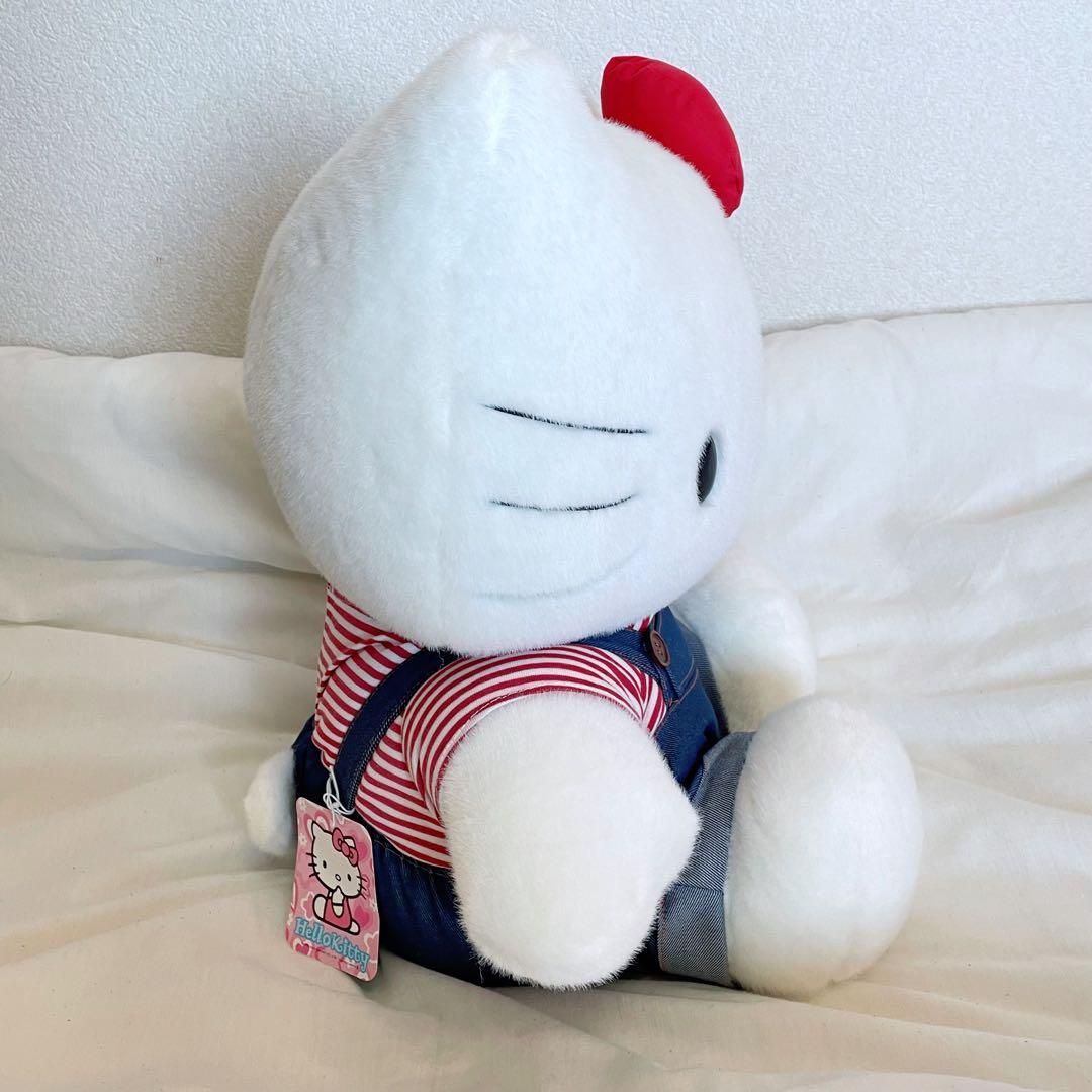 美品 ハローキティ ぬいぐるみ LLサイズ 2002年製 平成レトロ サンリオ
