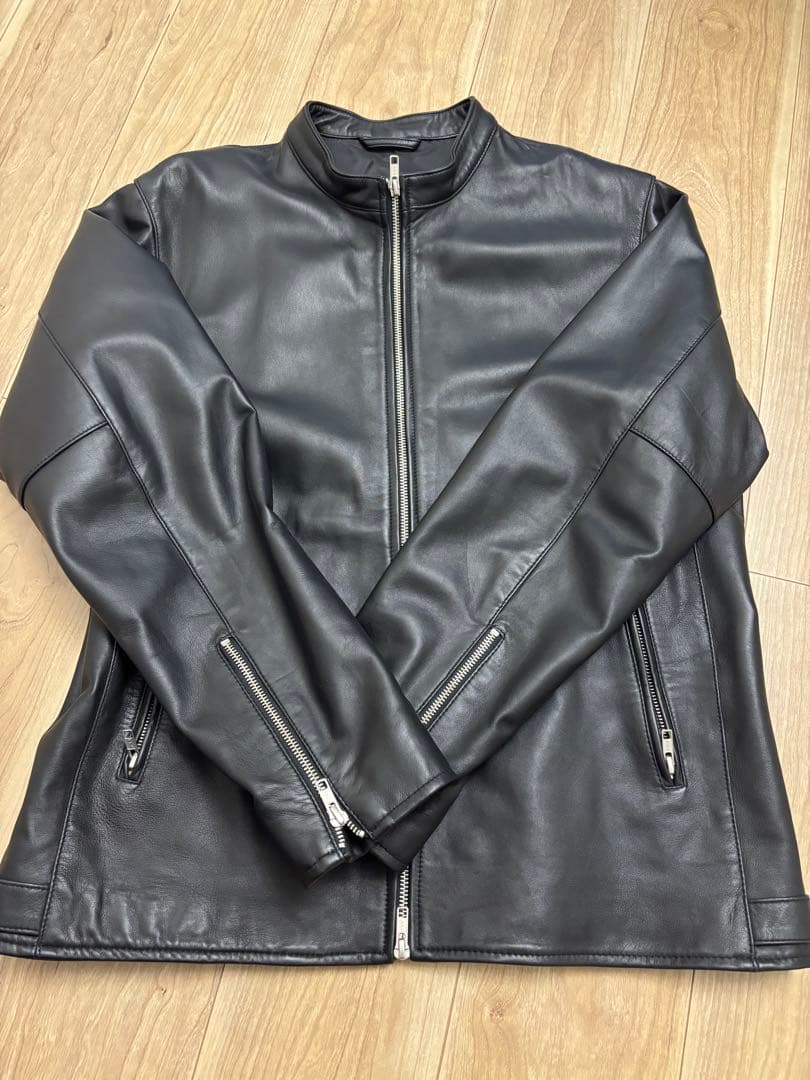 シープレザー シングルライダースジャケット Single Rds