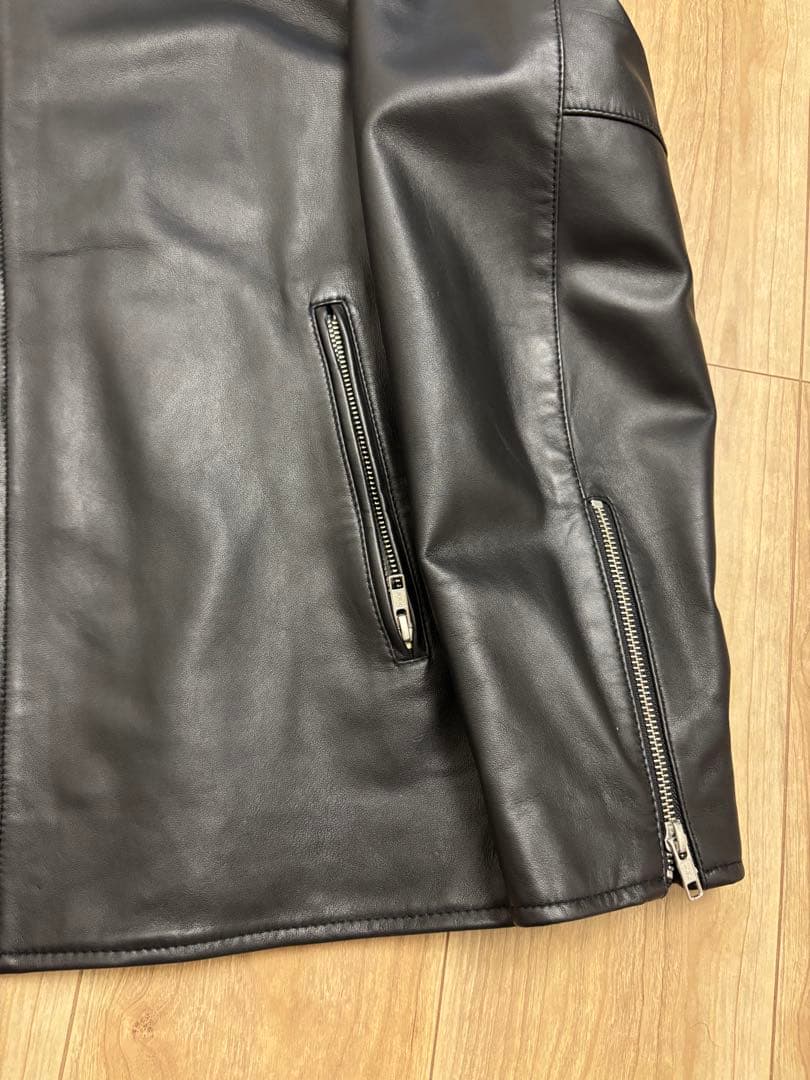 シープレザー シングルライダースジャケット Single Rds