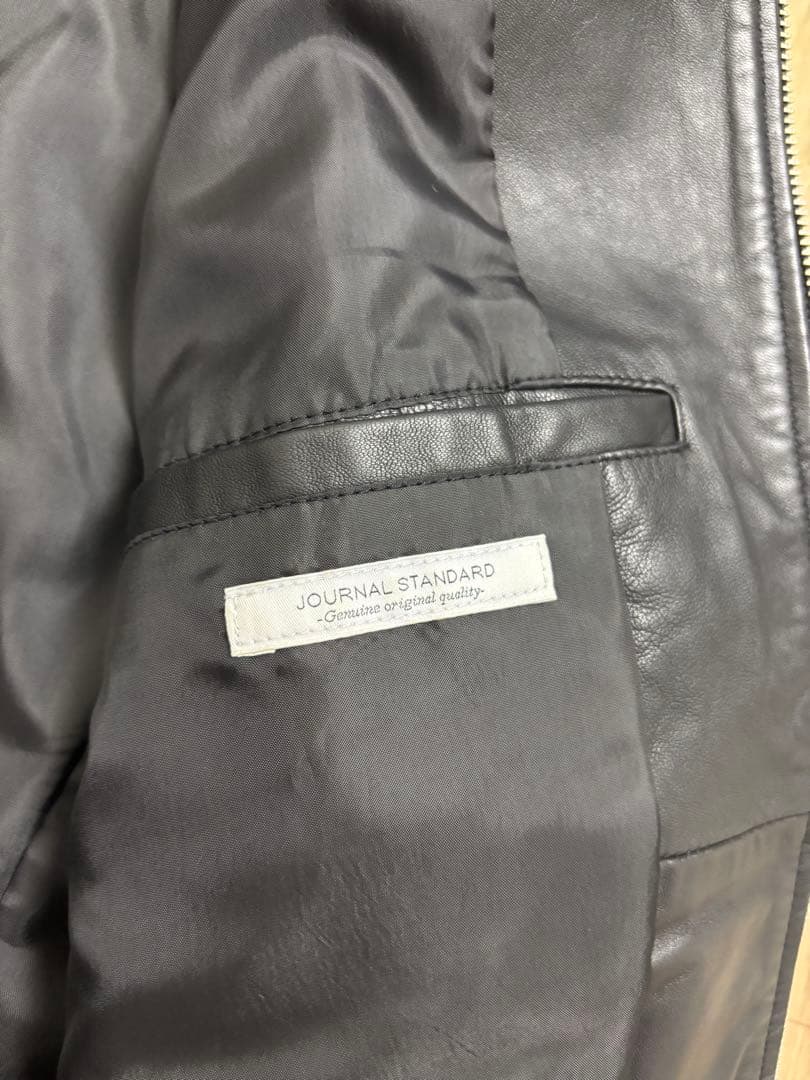 シープレザー シングルライダースジャケット Single Rds