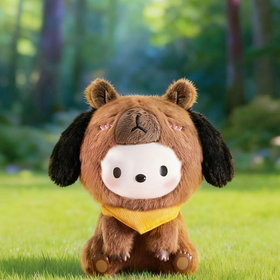 未開封品　MINISO サンリオ　カピバラ　ぬいぐるみチャーム　6点セット
