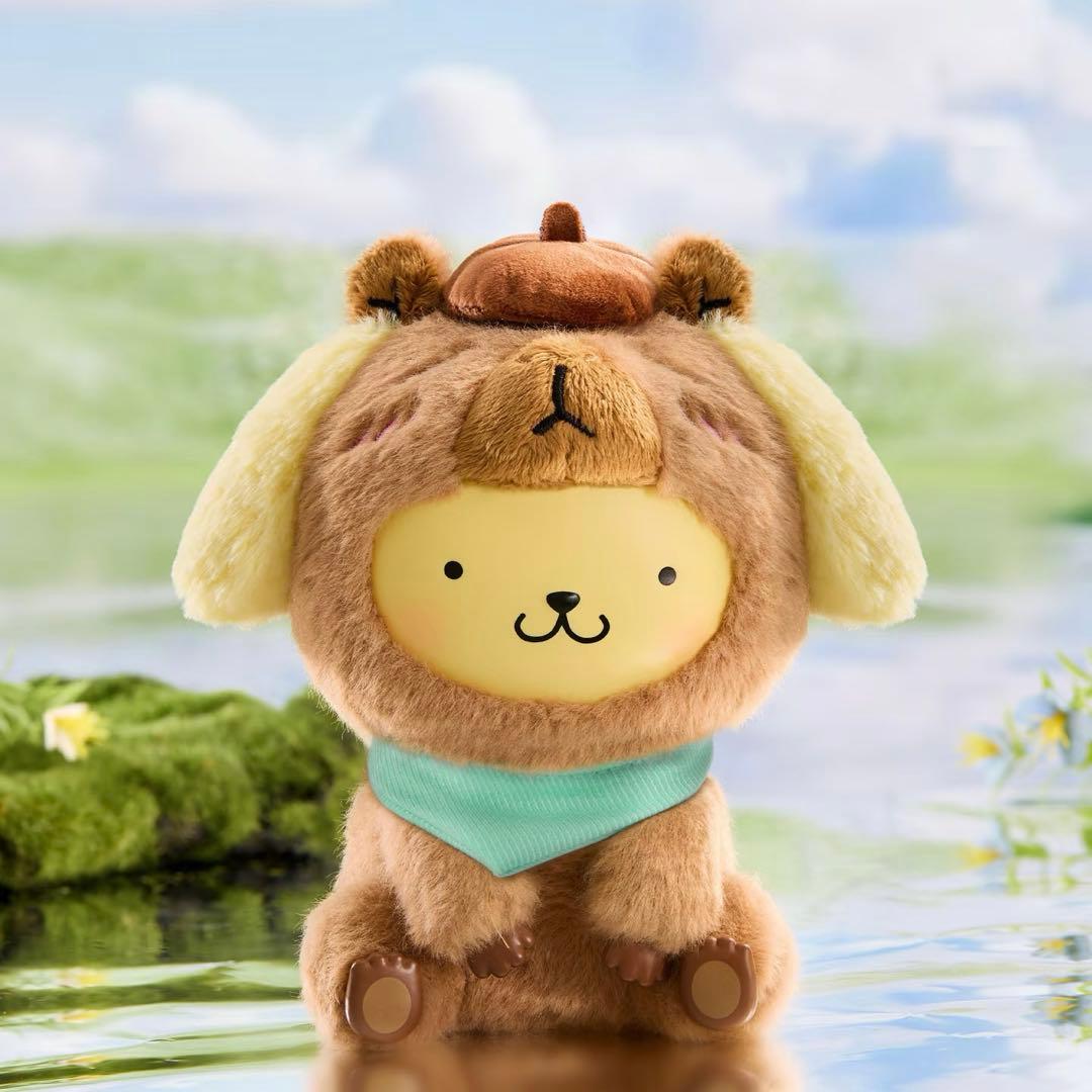 未開封品　MINISO サンリオ　カピバラ　ぬいぐるみチャーム　6点セット