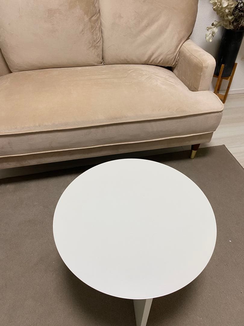 サイドテーブル・ナイトテーブル・ローテーブル HAY Slit round table