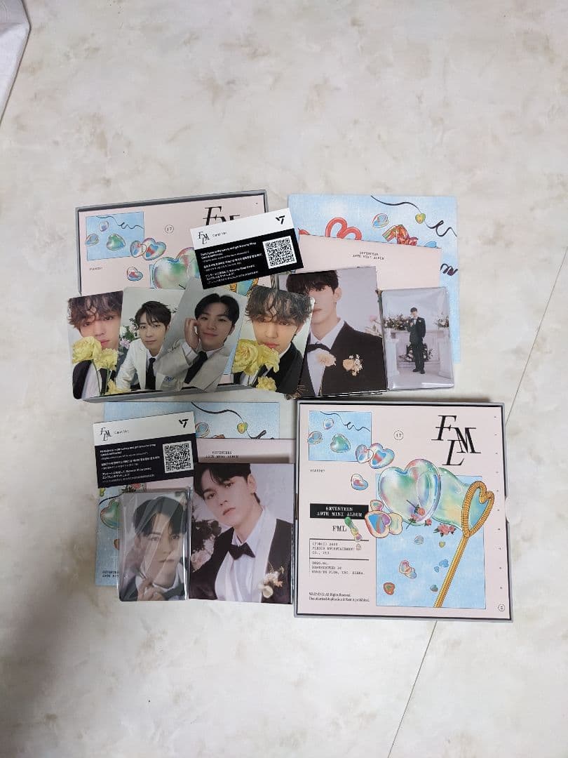 SEVENTEEN　アルバムまとめ売り ランダム類あり○