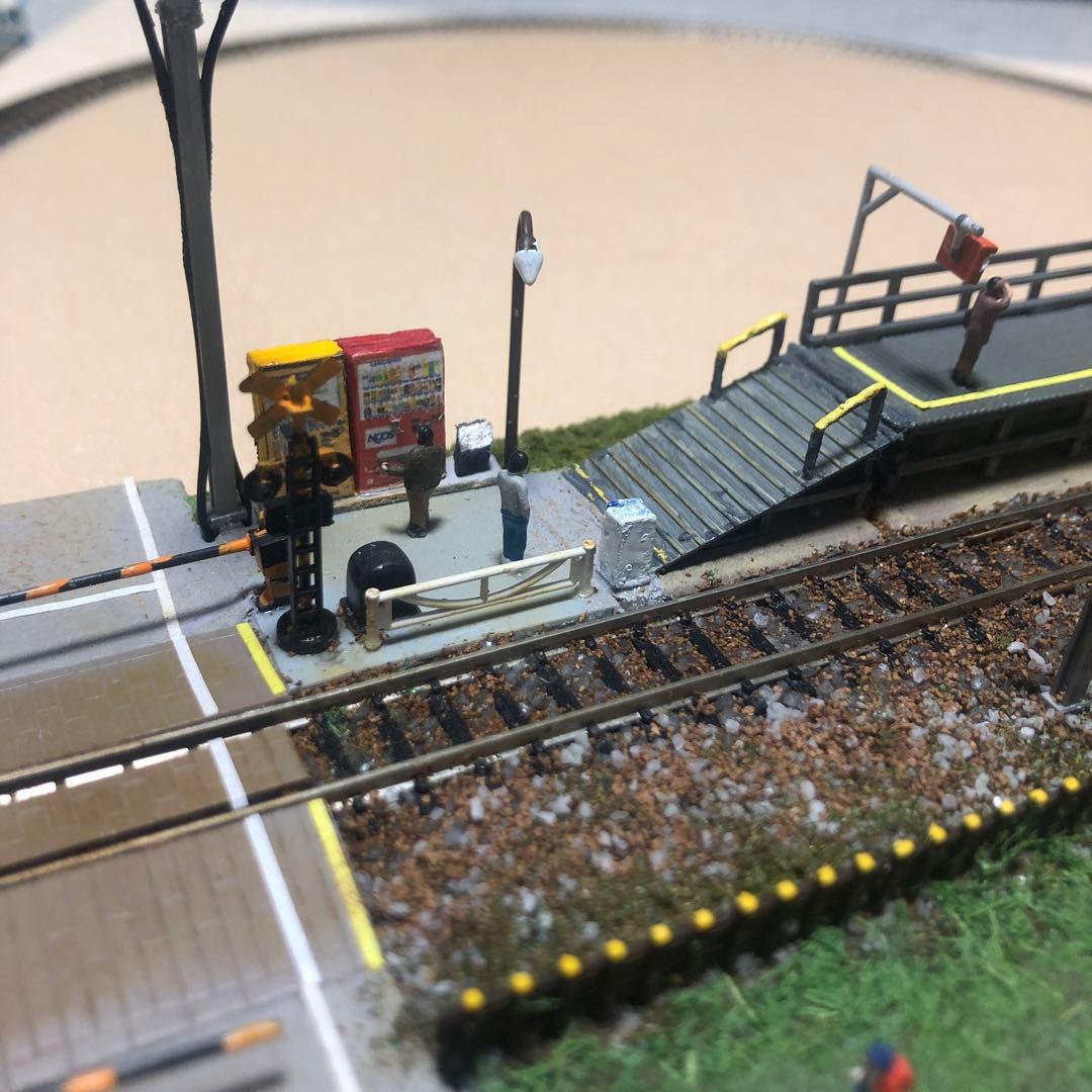 Nゲージ ローカル駅ジオラマ