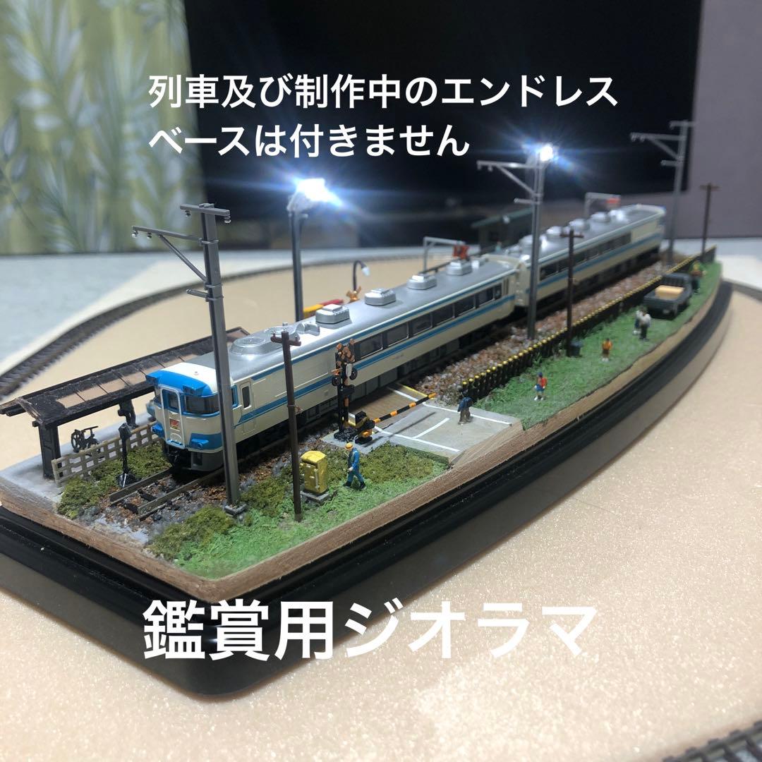 Nゲージ ローカル駅ジオラマ