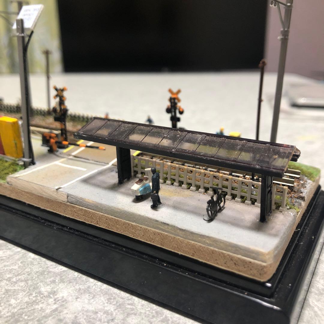 Nゲージ ローカル駅ジオラマ
