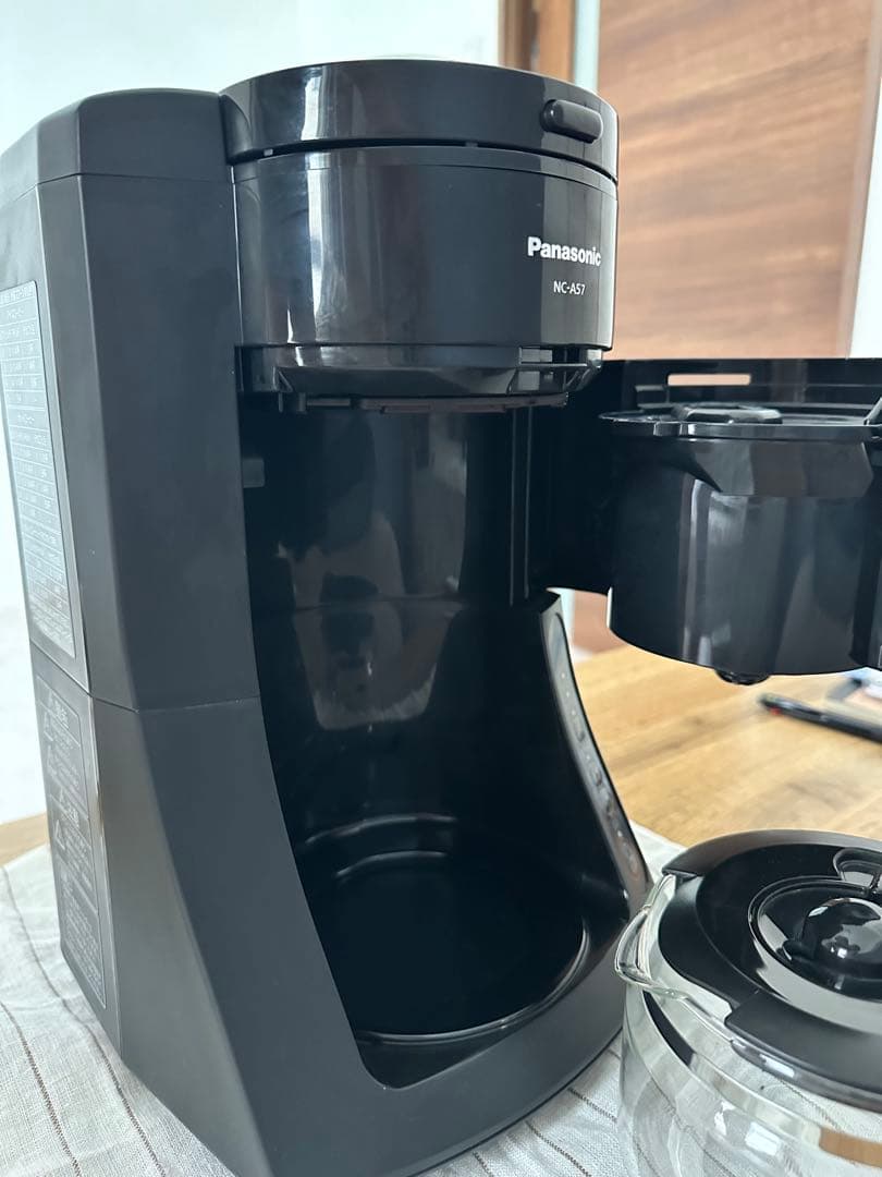 Panasonic NC-A57 コーヒーメーカー ブラック