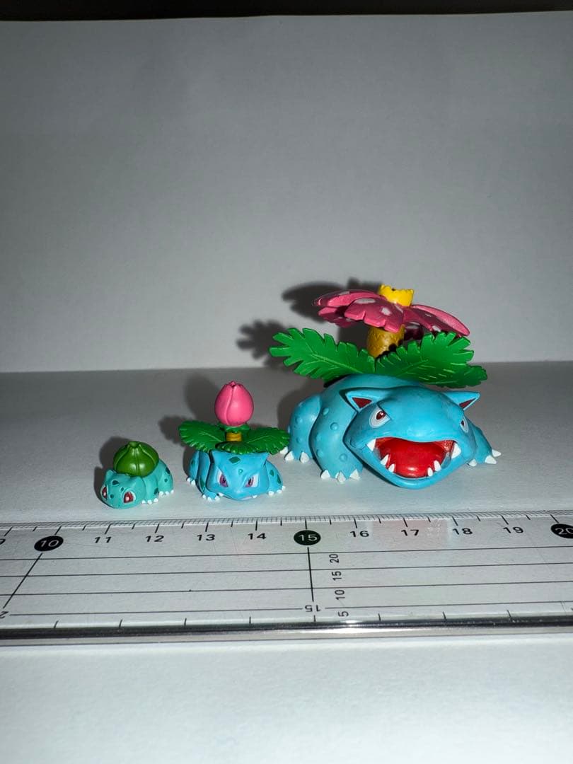 立体ポケモン図鑑　9体セット　第一世代御三家