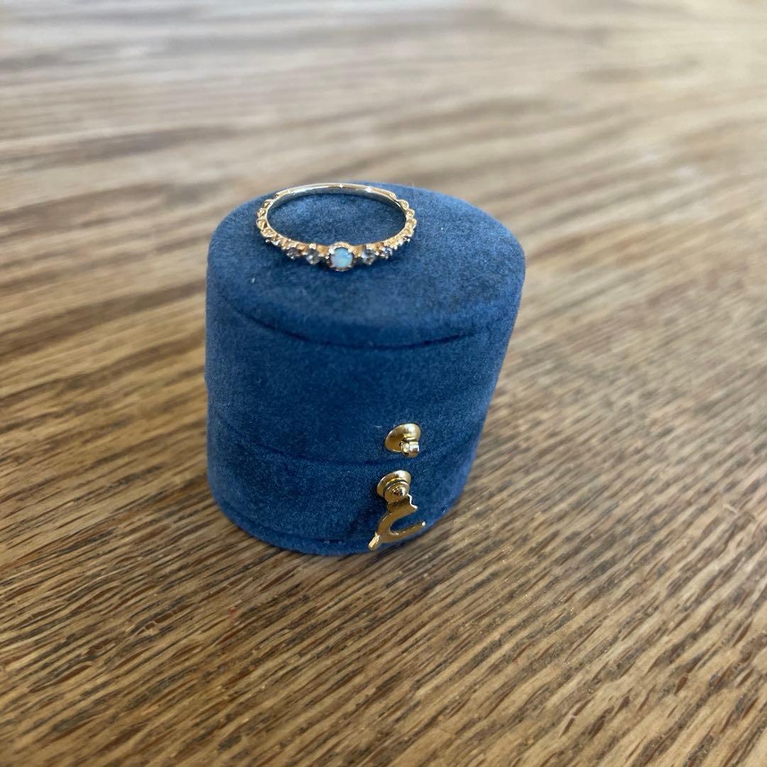 nojess ピンキーリング　3号　オパール