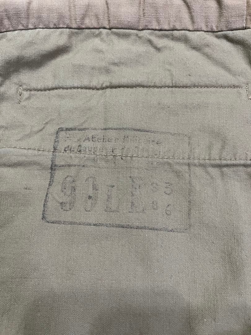 フランス軍M52パンツ前期型