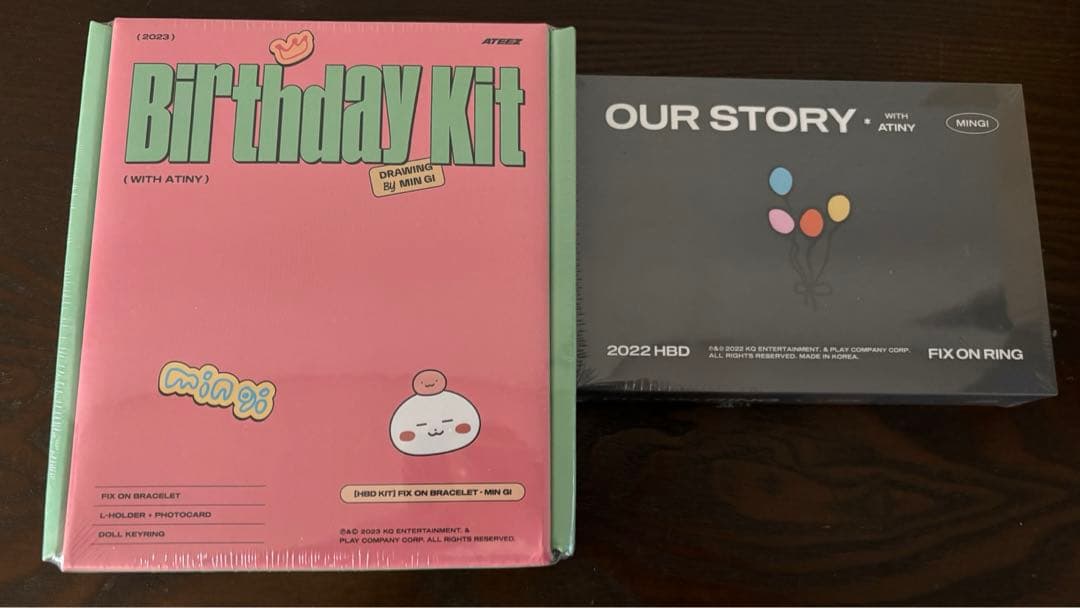 【新品未開封】ATEEZ ミンギ　センイルMD 2022・2023