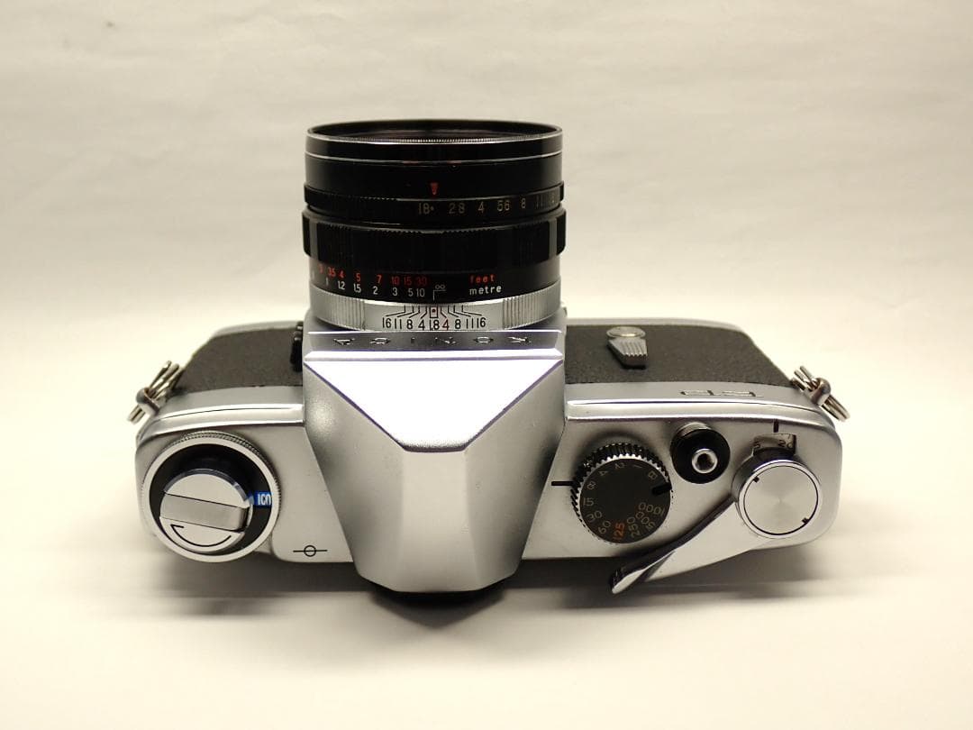 美品動作個体 KONICA FP HEXANON 52mm f1.8標準レンズ付