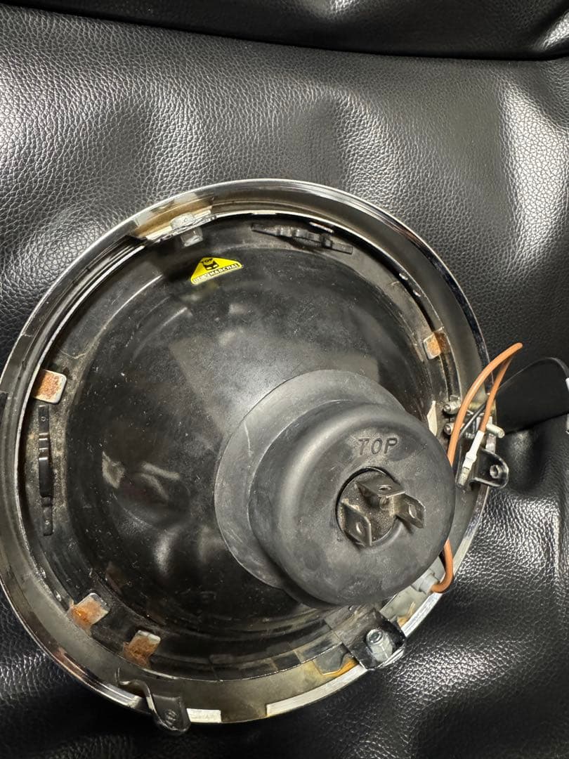 マーシャルイエローヘッドライト　ケース付き