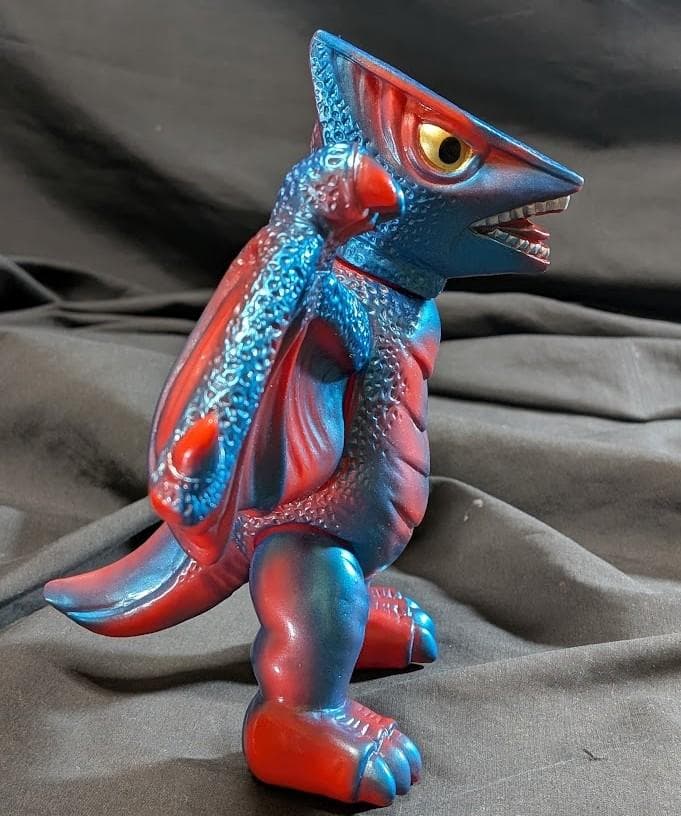 ギャオス（マルサン）電撃怪獣大作戦ソフビフィギュア