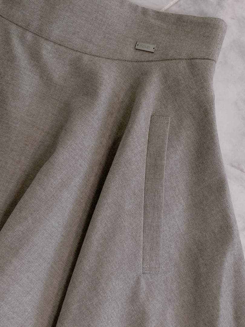 ’２１近年★美品★FOXEY/フォクシーオークツリー スカート ベージュ 40