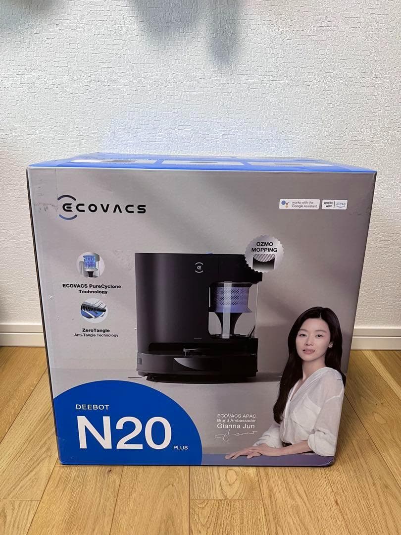 ⭐新品⭐ ロボット掃除機 ECOVACS DEEBOT N20 PLUS 水拭き