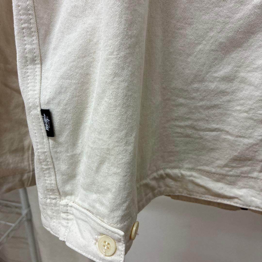 【USA製】 Stussy アイボリー スウィングトップ ジャケット