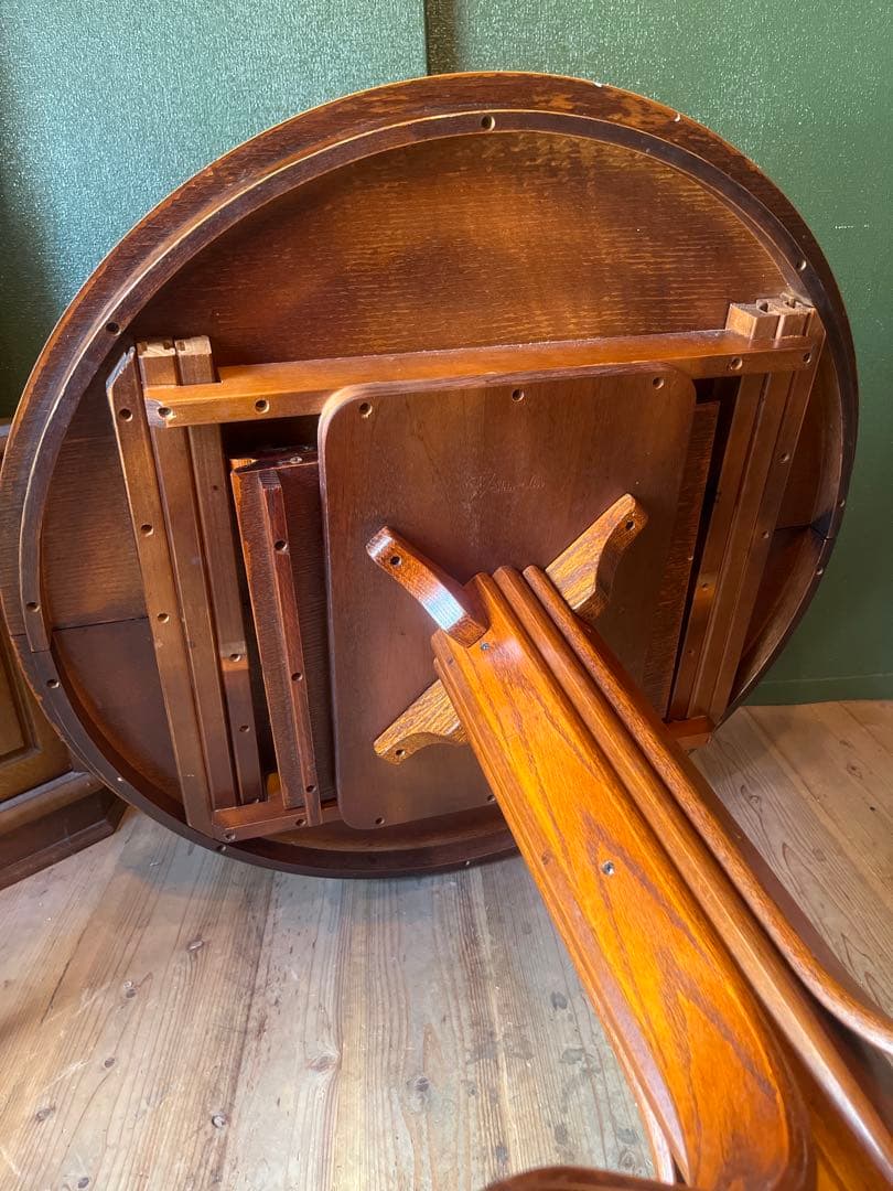 希少 Shin-Lee シンリー ダイニングテーブル 家具 インテリア 円卓