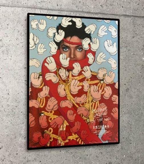 カウズ マイケルジャクソン プリントMichael Jackson /Kaws