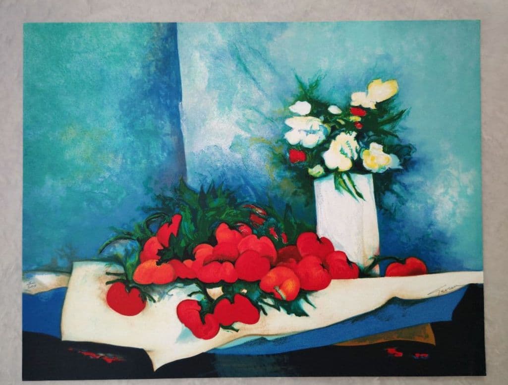 絵画　リトグラフ版画　シ―ト（マ−ジンなし）