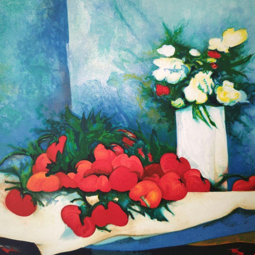 絵画　リトグラフ版画　シ―ト（マ−ジンなし）