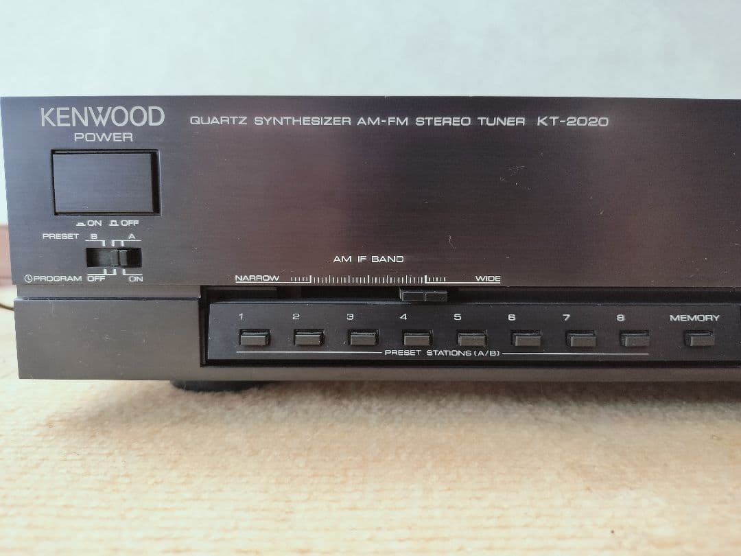 KENWOOD KT-2020 AM-FM ステレオチューナー