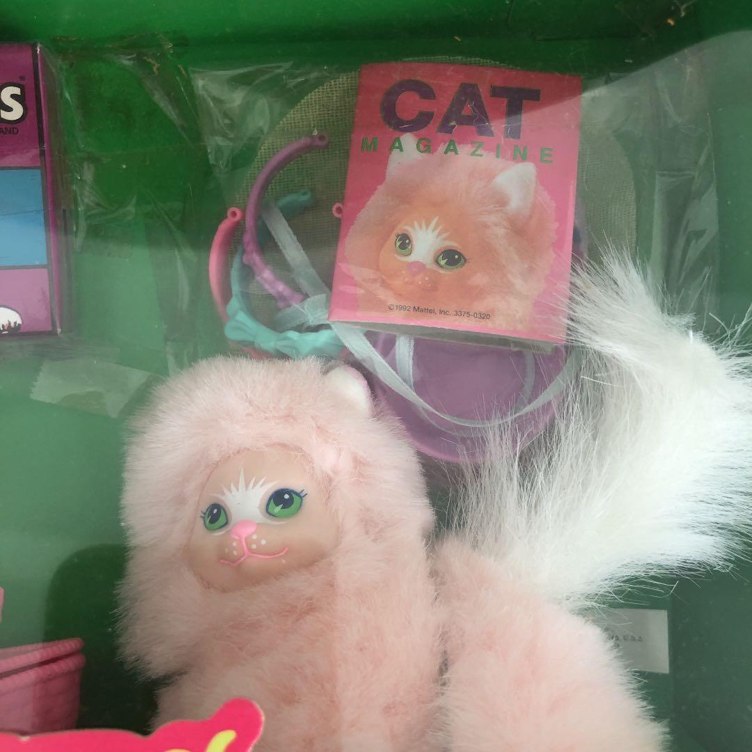 アメリカ購入1992年バービーTiffy猫ちゃんネコあちゃちゅむヴィンテージ