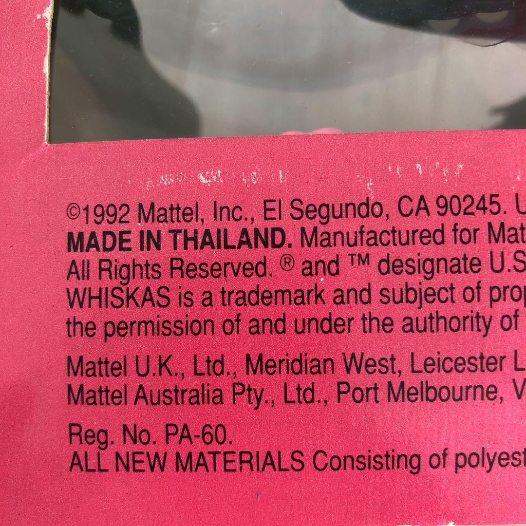 アメリカ購入1992年バービーTiffy猫ちゃんネコあちゃちゅむヴィンテージ