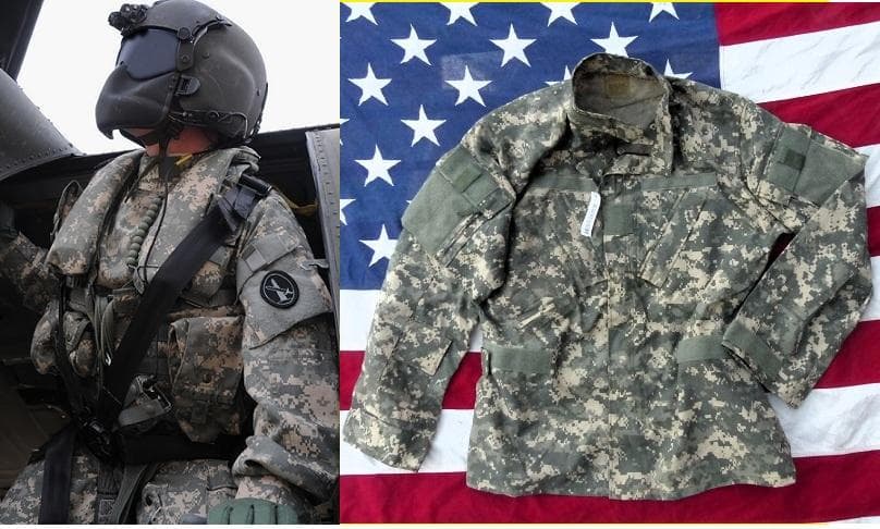 米軍実物 ACU ヘリクルー ジャケット M-S　エアクルー　A2CU 782