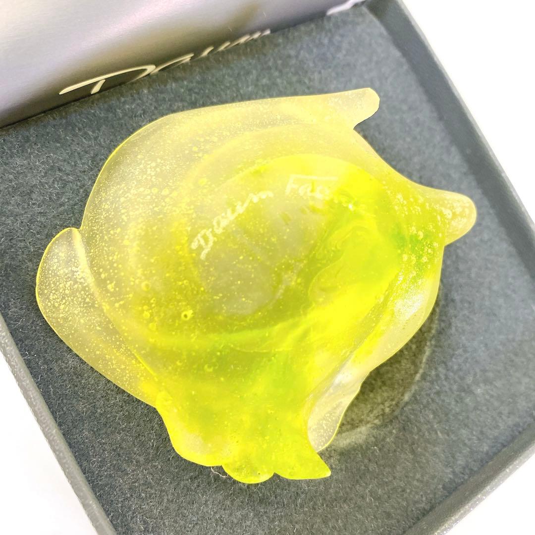 3645 未使用 Daum ドーム パートフォヴェール ガラス クリスタル