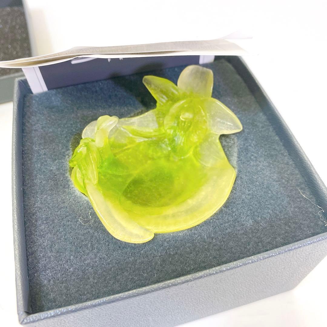 3645 未使用 Daum ドーム パートフォヴェール ガラス クリスタル