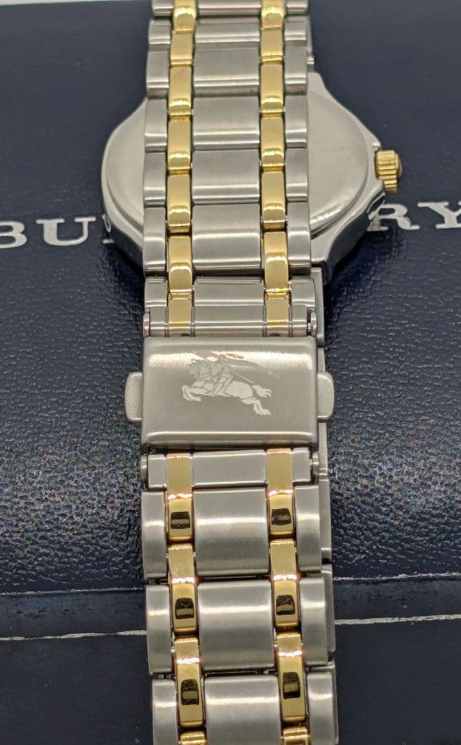 【可動品】バーバリー　ソーラー腕時計　レディース　BURBERRY