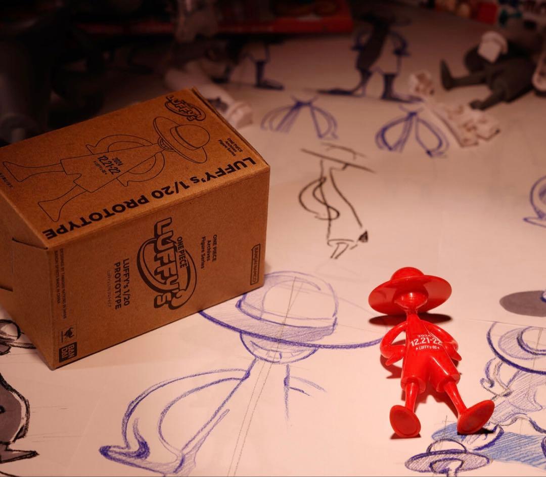 ワンピース 　LUFFY's　1/20プロトタイプ、ルフィ（エルバフ）2体セット