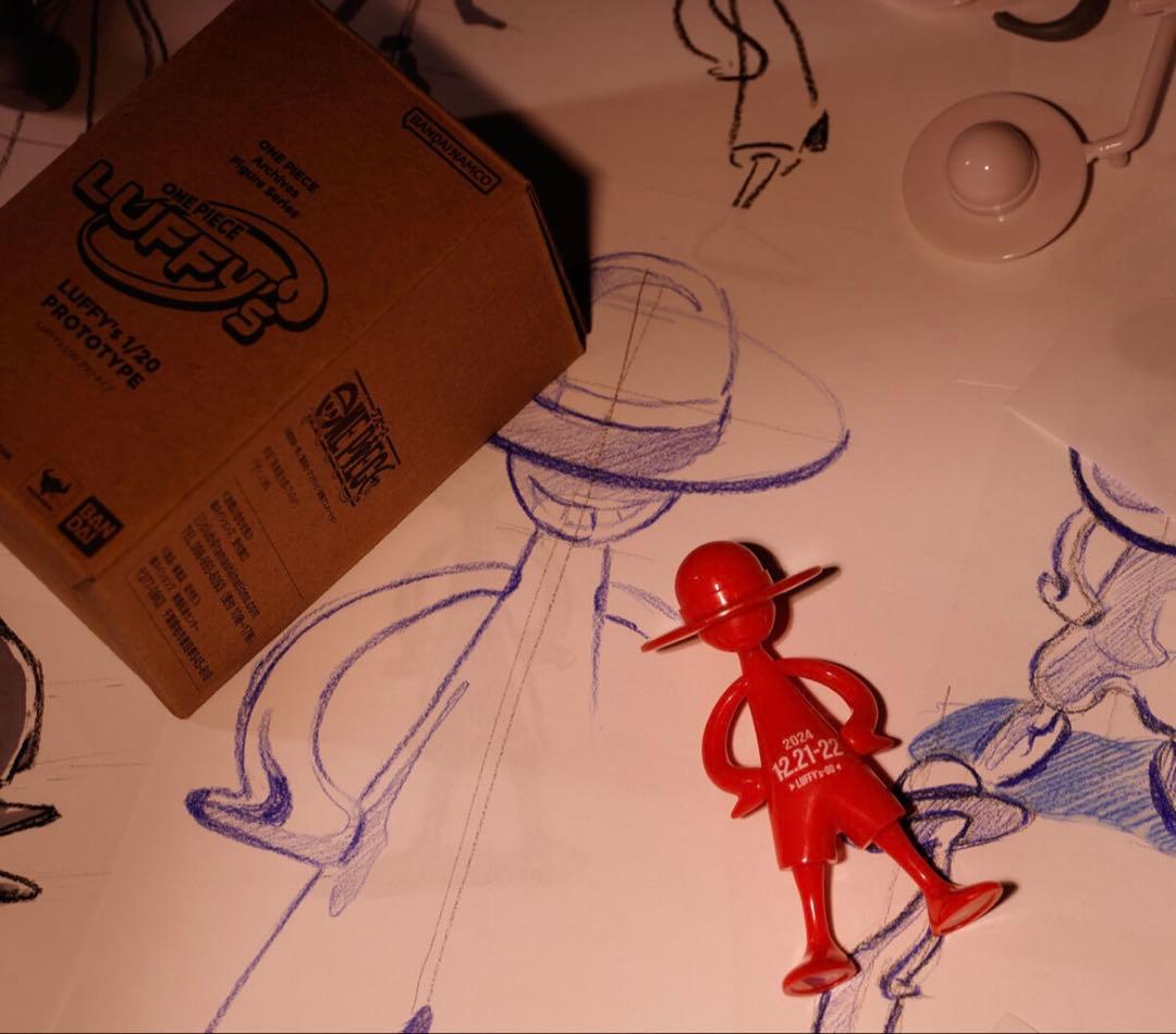 ワンピース 　LUFFY's　1/20プロトタイプ、ルフィ（エルバフ）2体セット