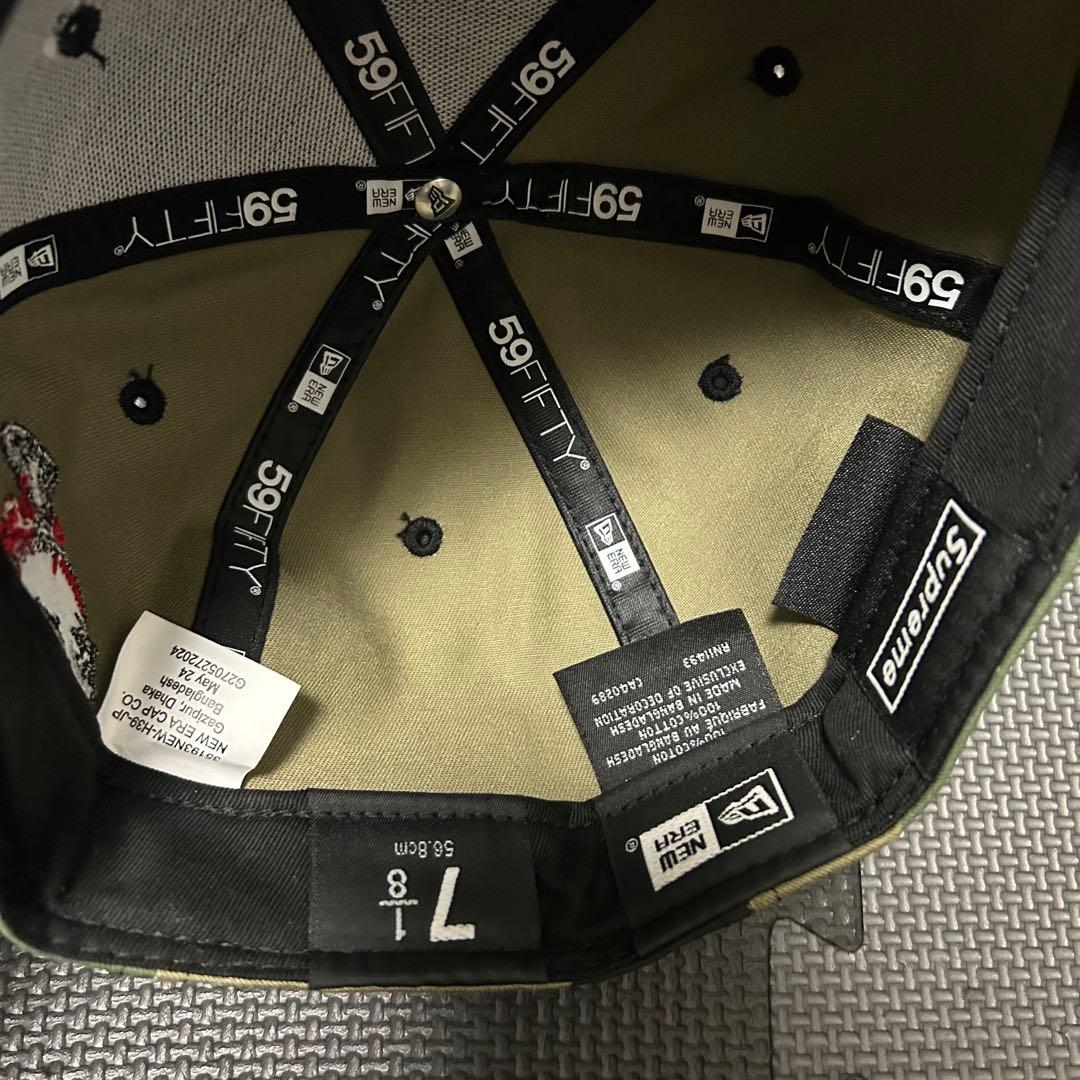 帽子 Supreme 24FW Screw Ball S Logo New Era