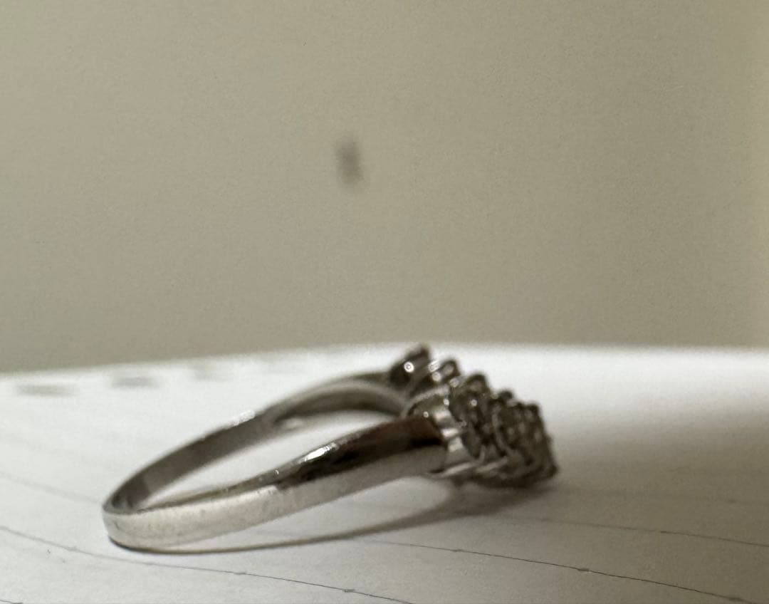 PT900 ダイヤモンドプラチナリング　9号