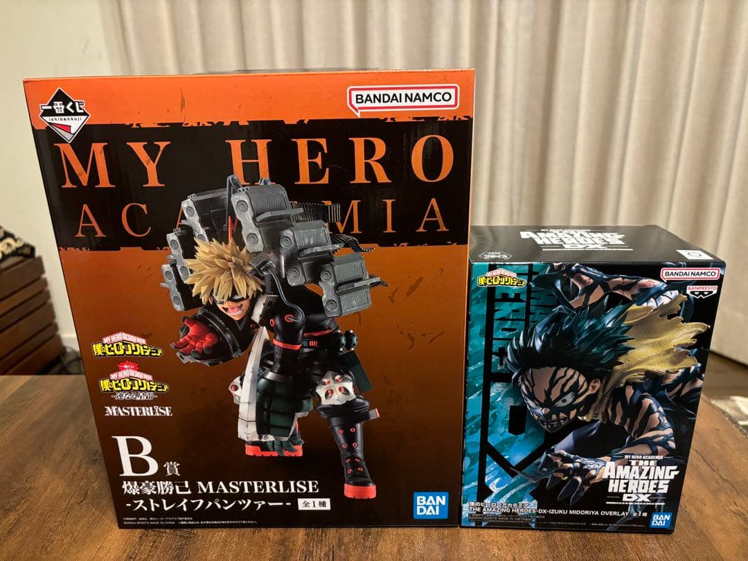 爆豪勝己、緑谷出久フィギュアセット＋おまけ