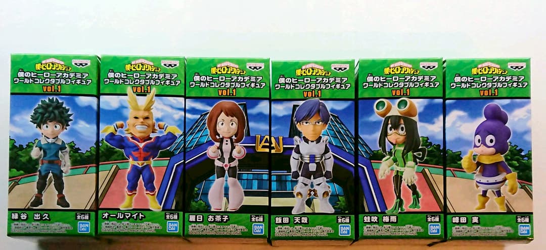 僕のヒーローアカデミア ワールドコレクタブルフィギュア コンプリートセット