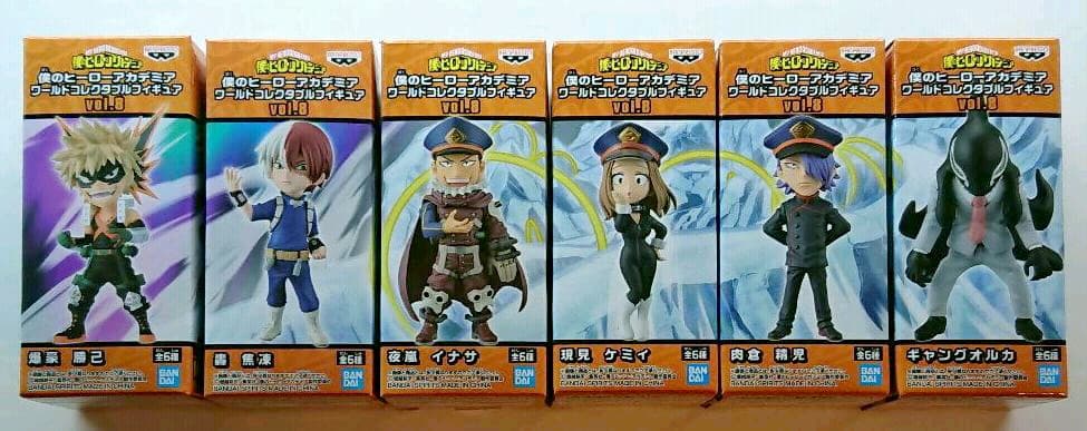 僕のヒーローアカデミア ワールドコレクタブルフィギュア コンプリートセット