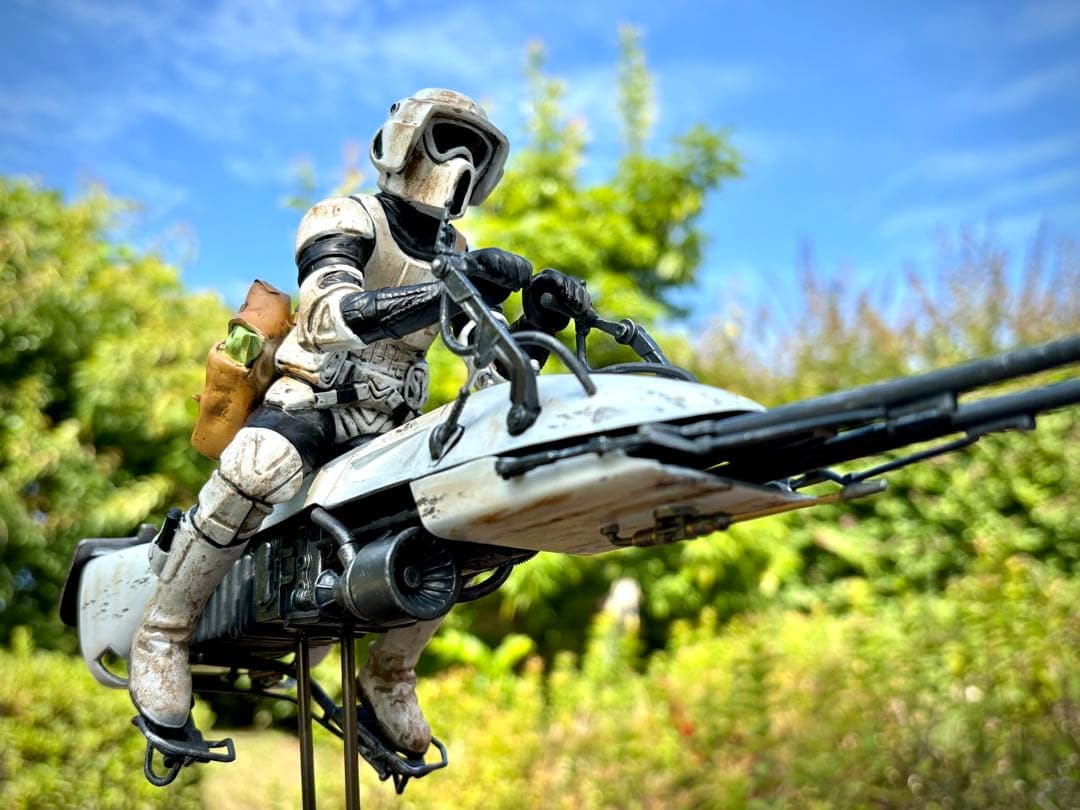 MPC スター・ウォーズ スピーダーバイク 完成品