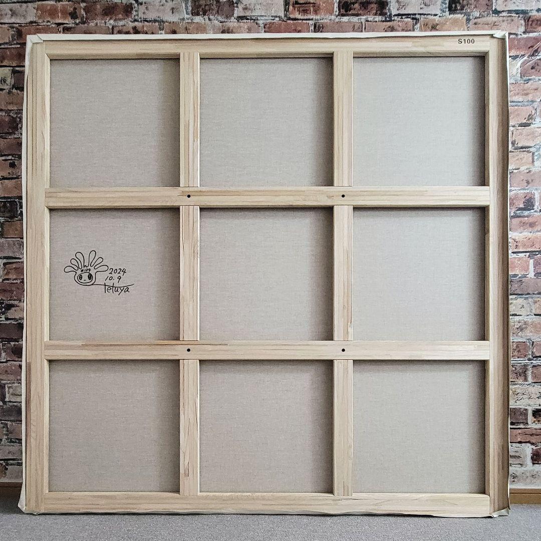 ★鈴木哲也★S100(1620×1620mm)アクリル原画★送料無料#124